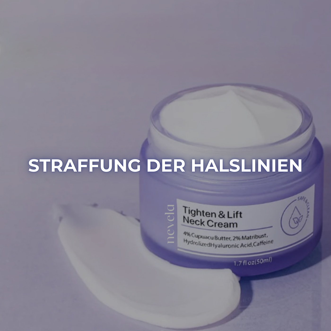Sonado hautstraffende Halscreme - 2 für 1 💜